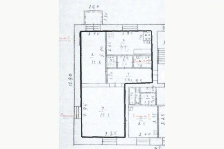 2-комн квартира Свердлова 14