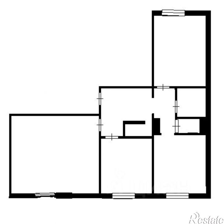 3-комн квартира