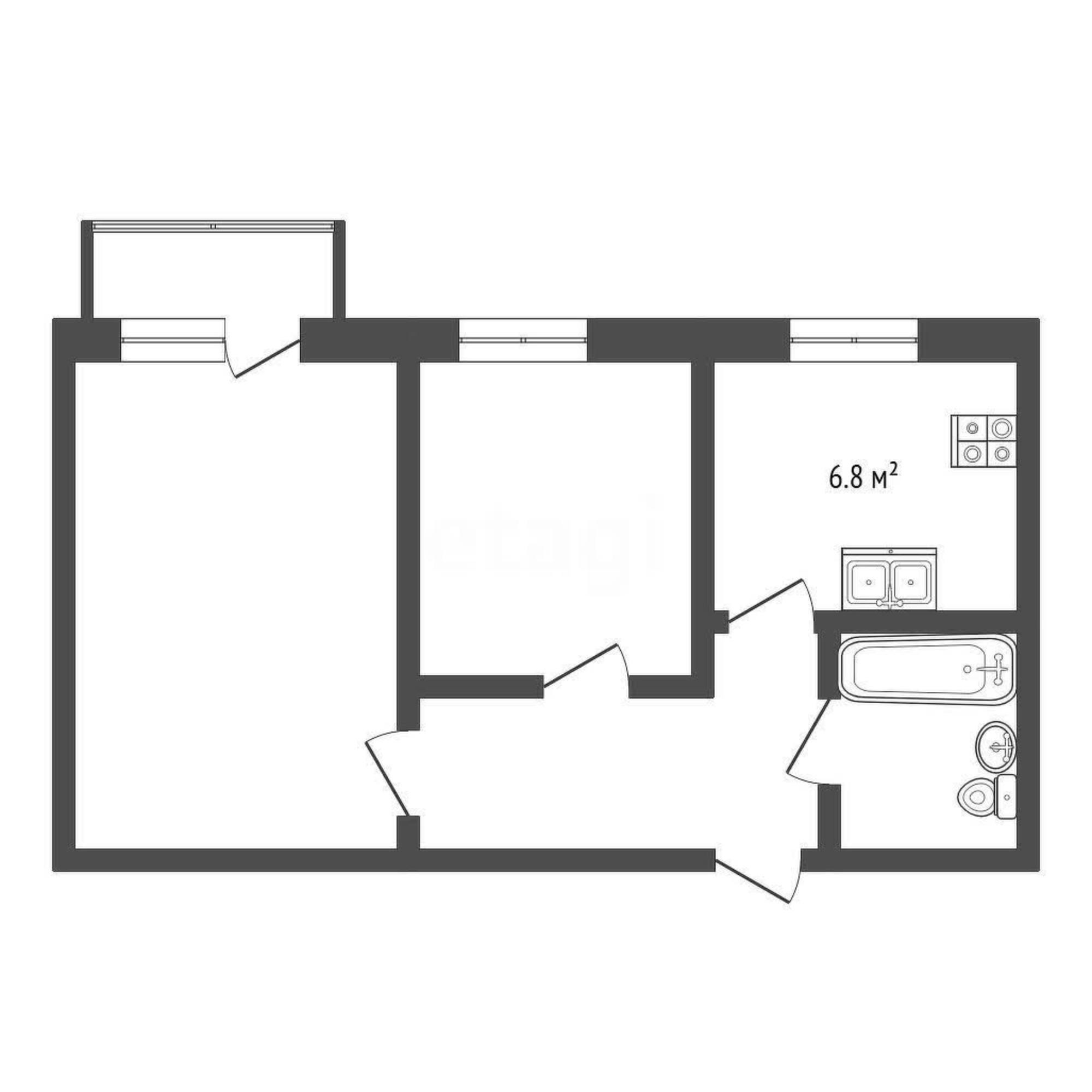Купить квартиру за 2 690 000 рублей на проспект Космонавтов