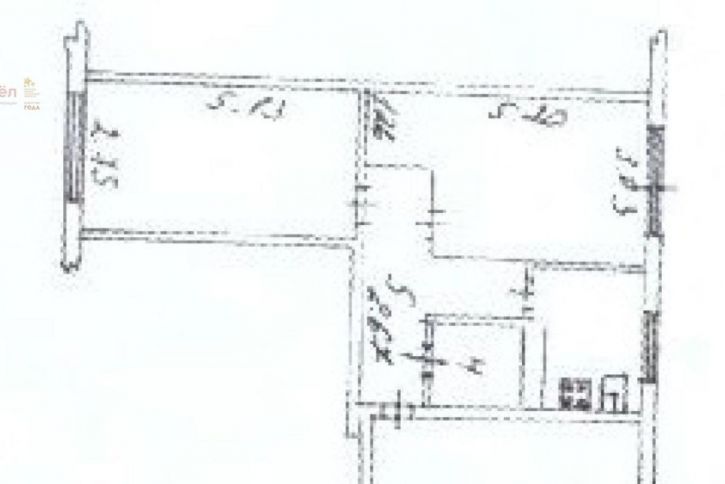 2-комн квартира Трубников 33/20