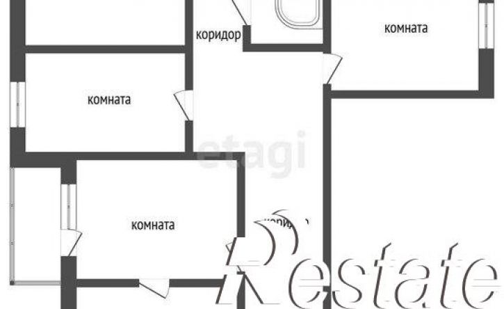 4-комн квартира улица Малышева, 6А,  д. 6А